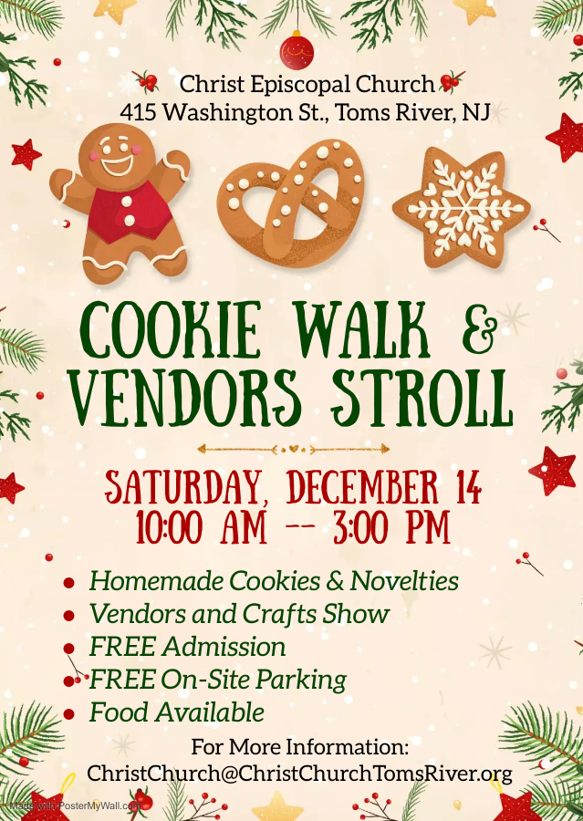 2024 Christmas Walk & Vendor Stroll flyer